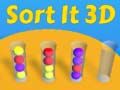 Spiel Sortiere es in 3D Online