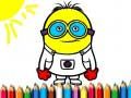 Spiel Malbuch mit niedlichen Monstern Online
