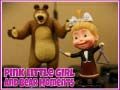 Spiel Rosa kleines Mädchen und Bärenmomente Online