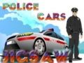 Spiel Polizeiautos Puzzle Online