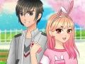 Spiel Anime-Pärchen Ankleiden Online