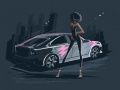 Spiel Alte und neue Autos Ausmalen Online