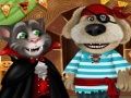Spiel Talking Tom und Angela: Halloween-Party Online