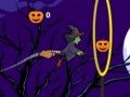 Spiel Fliegende Hexe Halloween Online