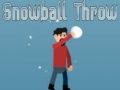 Spiel Schneeballwerfen Online