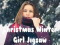 Spiel Weihnachtswintermädchen Puzzle Online