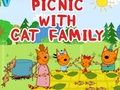 Spiel Picknick mit der Katzenfamilie Online