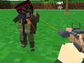 Spiel Blocky Zombie und Fahrzeugschießen Online