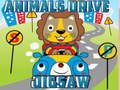 Spiel Tiere Fahren Puzzles Online