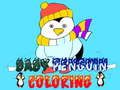 Spiel Baby-Pinguin Ausmalen Online