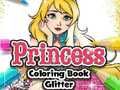 Spiel Prinzessinnen Malbuch Glitzer Online