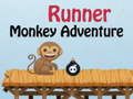 Spiel Läufer-Monkey-Abenteuer Online