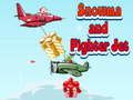 Spiel Schneemann und Kampfjet Online