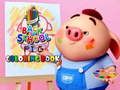 Spiel Zurück zur Schule: Malbuch Schwein Online