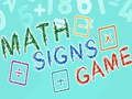 Spiel Mathezeichen Spiel Online