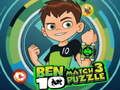 Spiel Ben 10: 3-Gewinnt-Puzzle Online