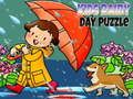 Spiel Puzzle für einen regnerischen Tag für Kinder Online