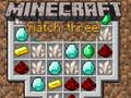 Spiel Minecraft Drei in einer Reihe Online