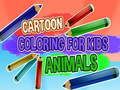 Spiel Cartoon Malbuch für Kinder Tiere Online