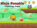 Spiel Ninja Kürbis Plattformspiel Online