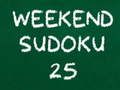 Spiel Wochenend-Sudoku 25 Online
