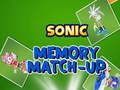 Spiel Sonic: Gedächtnis Paarung Online