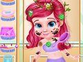 Spiel Unordentlicher kleiner Meerjungfrau-Makeover Online
