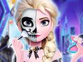 Spiel Elsas Halloween-Party-Tattoo Online