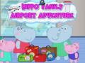 Spiel Abenteuer der Hippo-Familie am Flughafen Online