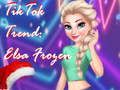Spiel TikTok-Trend: Elsa Frozen Online