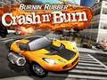 Spiel Brennender Gummi: Crash und Verbrennung Online