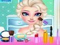 Spiel Elsa: Kleid Dekorieren und Make-up Online