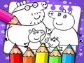 Spiel Peppa Pig Malbuch Online