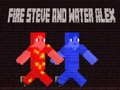 Spiel Steve und Wasser Alex feuern Online