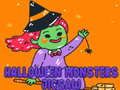 Spiel Halloween Monster Puzzle Online