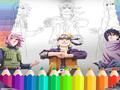 Spiel Naruto Shippuden Malbuch Online