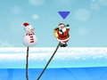 Spiel Santa Schneemann Sprung Online