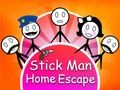Spiel Stickman: Flucht aus dem Haus Online