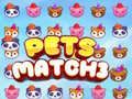 Spiel Haustiere Match3 Online