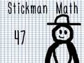 Spiel Stickman Mathe Online