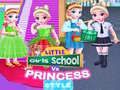 Spiel Mädchen Schule gegen Prinzessinnen Stil Online