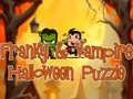 Spiel Franky & Vampir Halloween Puzzle Online
