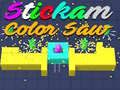 Spiel Stickman Farbige Säge Online