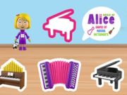 Spiel Welt der Formen von Alice's Musikinstrumenten Online Spiel Welt der Formen von Alice's Musikinstrumenten Online