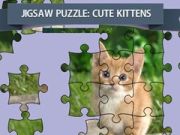 Spiel Puzzle mit süßen Kätzchen Online