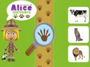 Spiel Welt von Alice Fußspuren Online