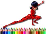 Spiel Zurück zur Schule: Marienkäfer Ausmalen Online Spiel Zurück zur Schule: Marienkäfer Ausmalen Online