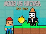 Spiel Noob gegen Hacker Goldener Apfel Online