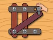 Spiel Holznussmeister: Schraubenrätsel Online Spiel Holznussmeister: Schraubenrätsel Online