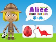 Spiel Welt der Alice Dino Farben Online Spiel Welt der Alice Dino Farben Online
